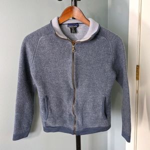 Patagonia 100% Wool knit sweater ladies M (Shrunk)